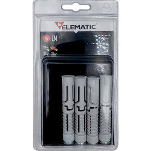 Elematic Blister Tassello Em14 14X75 Mm 4 Pz- Itw Construction Products Italy- 10,0 Confezione