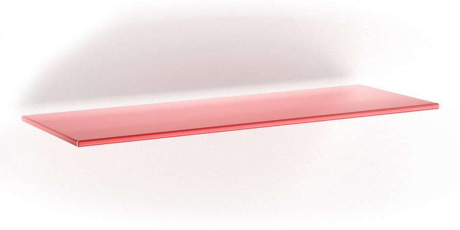 Mensola Vitra 6 Mm Rosso 15X60 Cm- Bolis Italia- 5,0 Pz