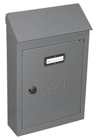 Cassetta Postale 2500 C C/Tetto E Cil 20X6X30 Grigio- 6,0 Pz