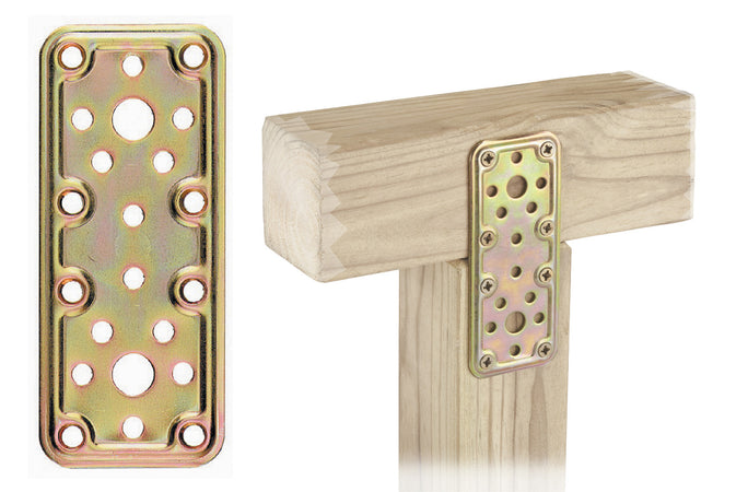 Piastra 770 Diritta Acciaio Tropic 50X160 Mm- Aldeghi Luigi Spa- 25,0 Pz