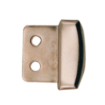 Fermaspecchi Acciaio Nickel Con Feltrino Gomma- 200,0 Pz