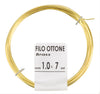 Matassina Filo Ottone D 1,0 Mm 7 M- Filotecnica- 20,0 Pz
