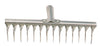 Rastrello A 16 Denti Aereatore Zincato- 1,0 Pz