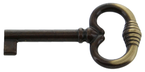 Chiave Per Mobili 33708 35X62 Mm Bronzo Sfumato- Metal Style- 25,0 Pz