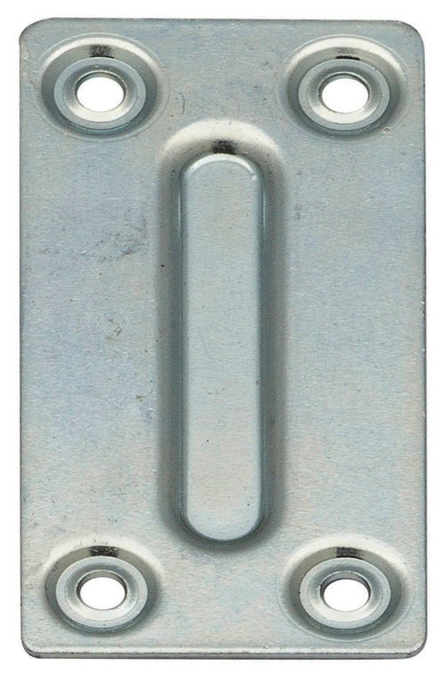 Piastrina Rettangolare 4 Fori Zincata 70X1X35 Mm- 100,0 Pz