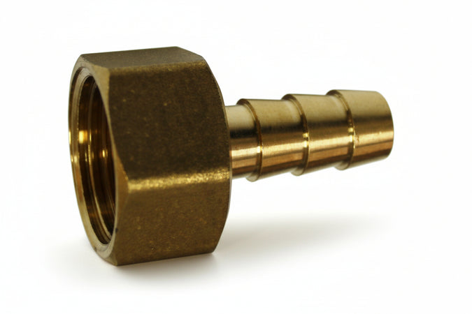 Raccordo P/Bombola Gas C/Dado- 1,0 Pz