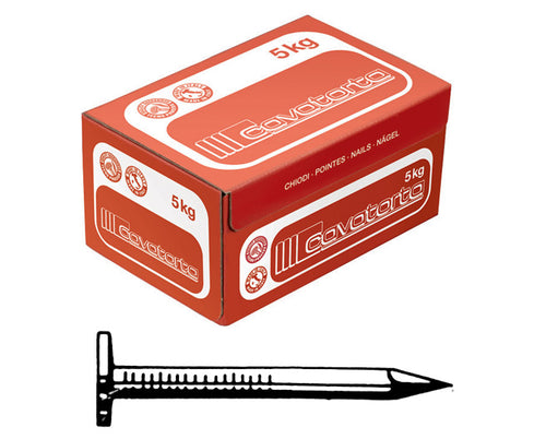 Chiodi Testa Piana Larghissima 17X30 Cavatorta- 5,0 Kg