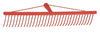 Rastrello A 34 Denti Piatti In Ferro P/Erba 60 Cm- 1,0 Pz