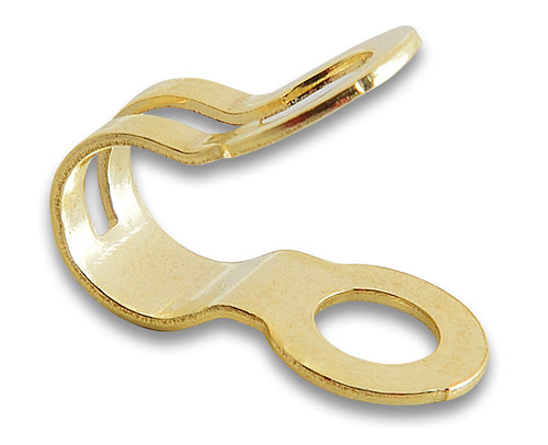 Asola Per Catena A Perline Ottone Lucido N. 2- 2,0 Centinaia