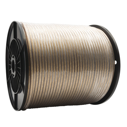 Filo Stendibiancheria Trasparente Ottonato 6Mmx100M- 100,0 Metri