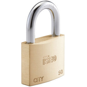 City By Iseo Lucchetto Ott Rettangolare 50 Mm- Iseo Serrature- 10,0 Pz