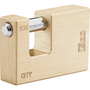 City By Iseo Lucchetto Ott Carbon Serranda 55 Mm- Iseo Serrature- 1,0 Pz