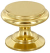 Pomolo Ottone 2174/A D 30 Mm Oro Lucido- Cafim- 30,0 Pz
