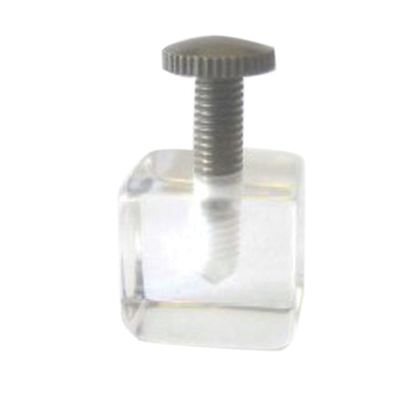 Reggipiano Plexiglass A Cubo C/Vite 20X20X20 Mm- 20,0 Pz