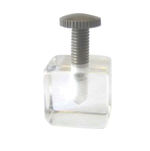 Reggipiano Plexiglass A Cubo C/Vite 20X20X20 Mm- 20,0 Pz