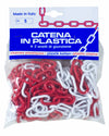 Pl Catena Plastica Bianco Rosso D 6 Mm Da 5 M- 1,0 Pz