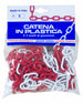 Pl Catena Plastica Bianco Rosso D 8 Mm Da 5 M- 1,0 Pz