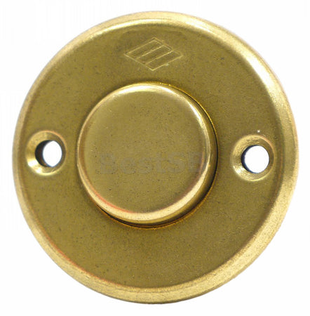 Cisa 06110.00 Pulsante In Ottone Per Serratura Elettr- Cisa- 6,0 Pz
