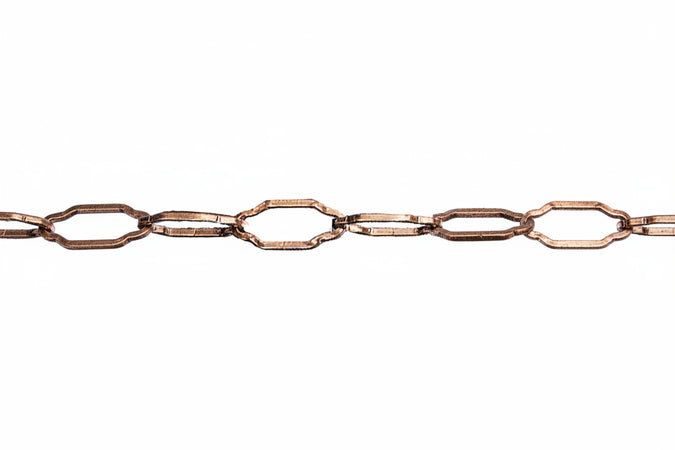 Catena P/Lampadario Filo Sagomato 2,5Mm Br*- 15,0 Metri