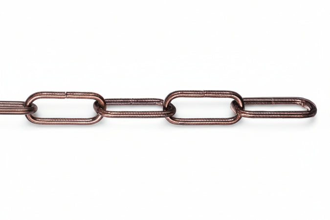 Catena P/Lampadario Filo Tondo 3,8 Mm Bronz*- 15,0 Metri
