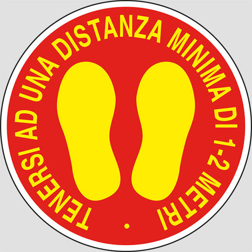 Etic.Ades D.20Cm Tenersi A Dist. Di 1-2Mt- 1,0 Pz
