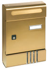 Cassetta Postale Alubox Se 20,4X7X29 Cm Bronzo- Alubox- 1,0 Pz