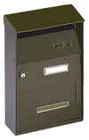 Cassetta Postale Alubox Ft Lamiera Grigio Ghisa- Alubox- 1,0 Pz