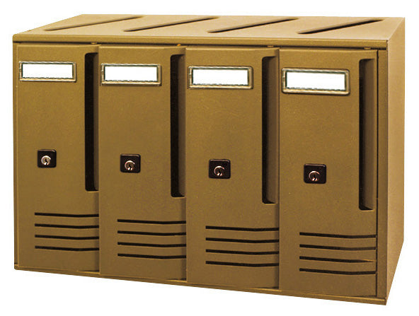 Cassetta Postale Alubox Cubo C4 42X17,5X30 Bronzo- Alubox- 1,0 Pz