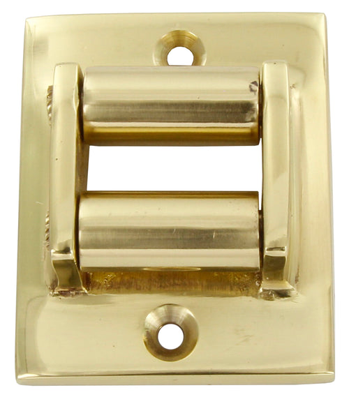 Guidacinghia Ottone Rettangolare Lucido*- Cottali- 10,0 Pz