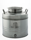 Contenitore Acciaio Inox Per Olio 30 L Aggraffato- Belvivere- 1,0 Pz