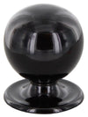 Pomolo Ottone 2172 2523 D 25 Mm Tornito Nero- Cafim- 25,0 Pz