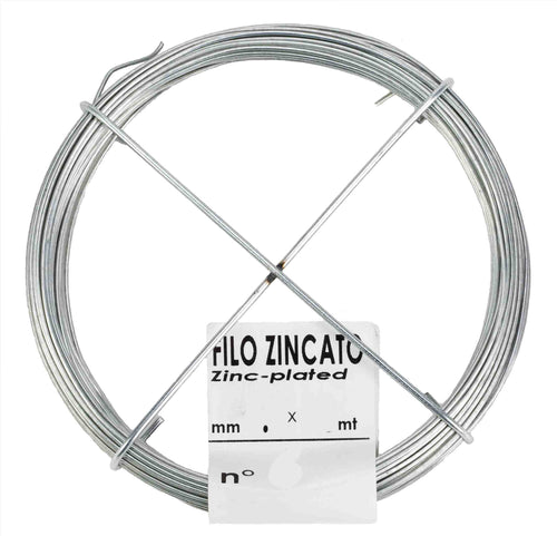 Matassina Filo Zincato N. 2 D 0,8 Mm 40 M- Filotecnica- 30,0 Pz