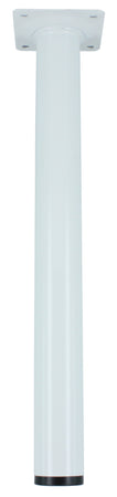 Piedino Acciaio D. 30 X H 300 Mm Bianco- 4,0 Pz