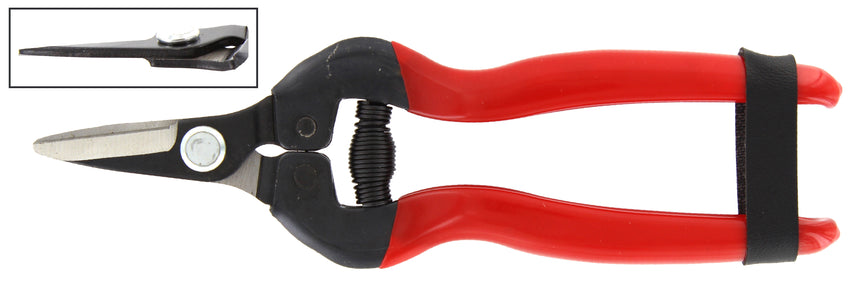 Forbici P/Uva Lame Dritte Corte- 1,0 Pz