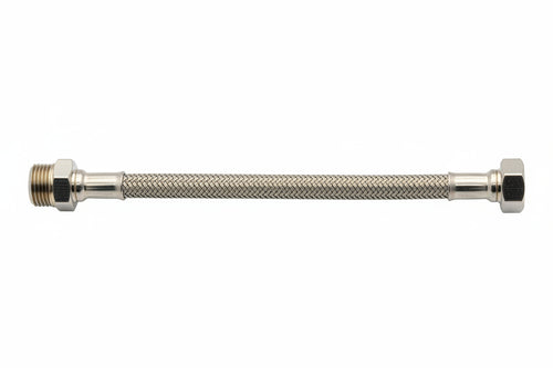 Flessibile Inox Prolungato M 1/2 F 3/8 35 Cm Dn10- Amaflex- 10,0 Pz