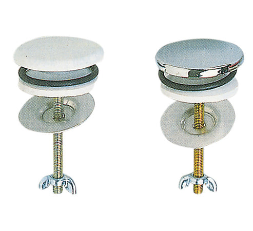 Tappo Copriforo Ottone Bianco- Rubinetterie Associate- 20,0 Pz