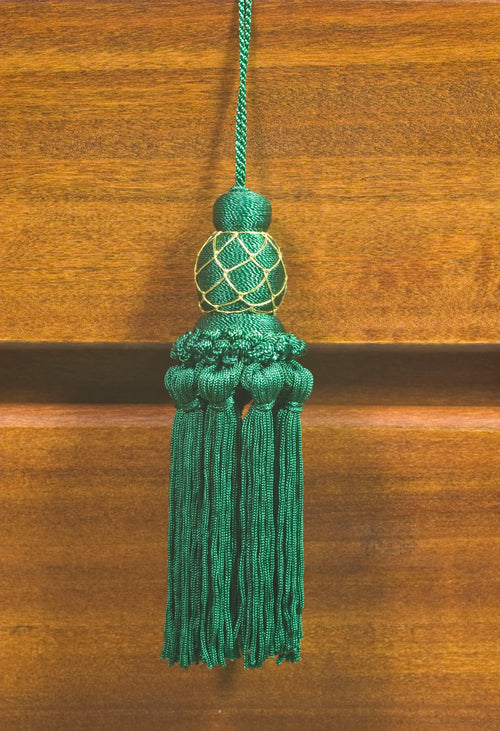 Fiocco Per Chiave Asburgo Cm.13 Verde- 6,0 Pz