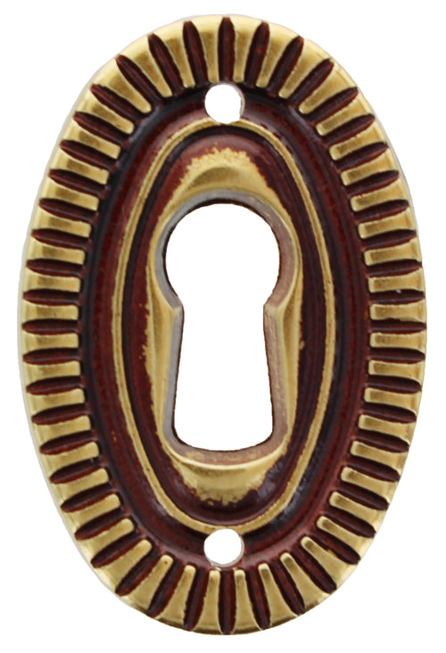 Bocchetta Ottone 30643 25X38 Mm Patine**- Metal Style- 50,0 Pz