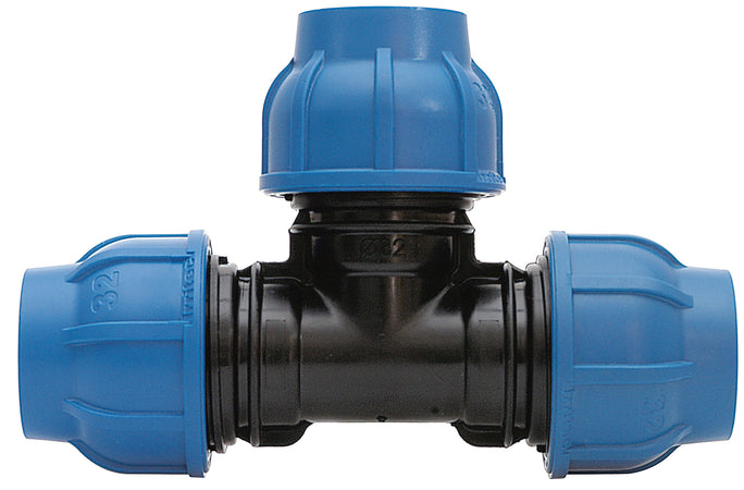 Raccordo Nylon Tee 90 25X25X25 Mm*- Irritec- 10,0 Pz