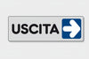 Etichetta Adesiva 150X50 Uscita (Dx)- 10,0 Pz