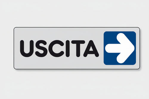 Etichetta Adesiva 150X50 Uscita (Dx)- 10,0 Pz