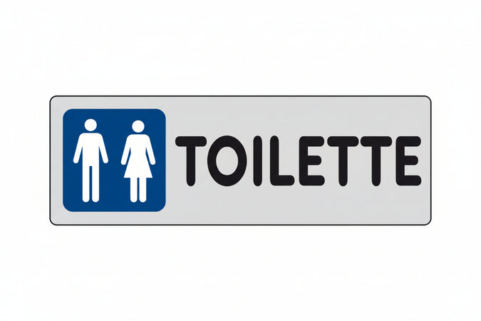Etichetta Adesiva 150X50 Toilette (M F)- 10,0 Pz