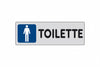 Etichetta Adesiva 150X50 Toilette (M)- 10,0 Pz