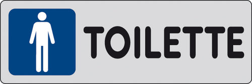 Etichetta Adesiva 150X50 Toilette (M)- 10,0 Pz