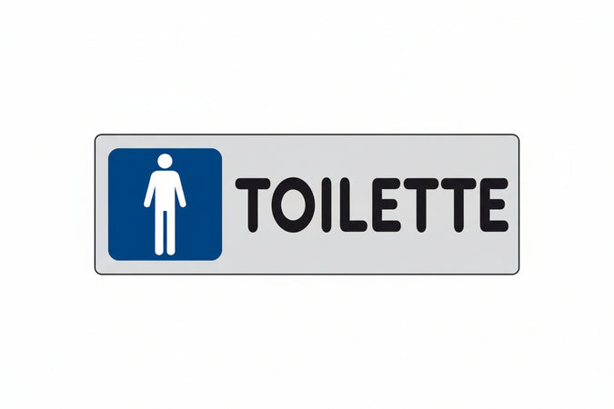 Etichetta Adesiva 150X50 Toilette (M)- 10,0 Pz