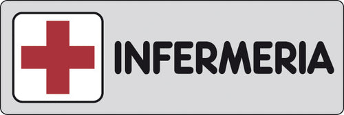 Etichetta Adesiva 150X50 Infermeria- 10,0 Pz
