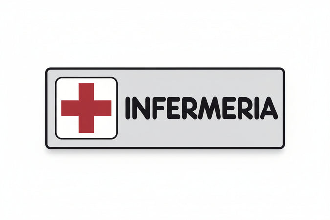 Etichetta Adesiva 150X50 Infermeria- 10,0 Pz