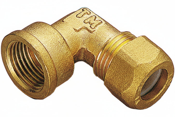 Gomito Ottone Bicono F/Gas 12X1/2 Pes- Tiemme- 10,0 Pz