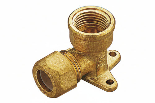 Gomito Ottone Flangiato Bicono F/Gas 12X1/2 Pes- Tiemme- 10,0 Pz