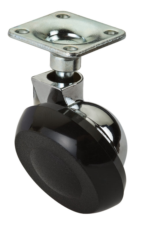 Ruota Semisferica D 40 Mm Con Piastra Cromo**- 4,0 Pz